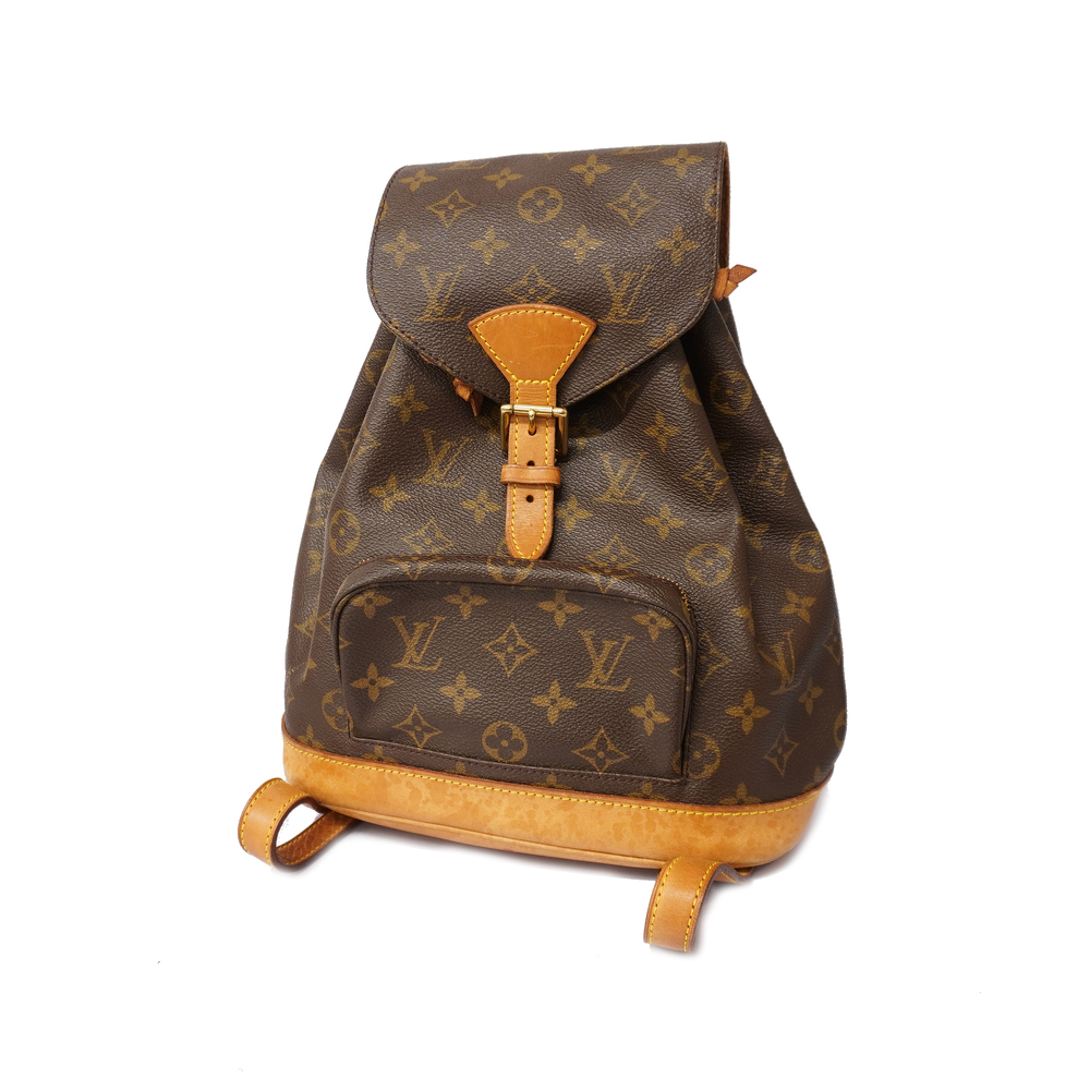 Auth Louis Vuitton Monogram Monsuri MM M51136 Women's Backpack